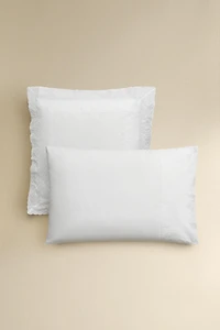 EMBROIDERED PILLOWCASE