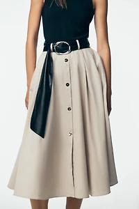 COMBINATION BELTED DRESS