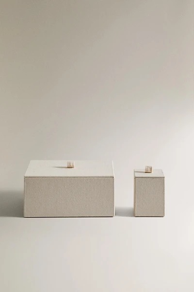 BOÎTE DE RANGEMENT COUVERCLE