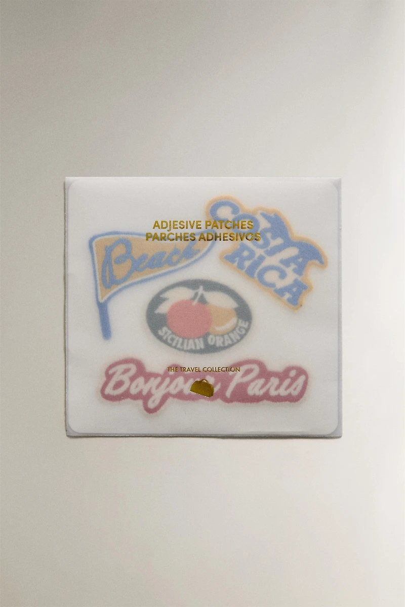 TRAVEL PATCH SET (SET OF 4)