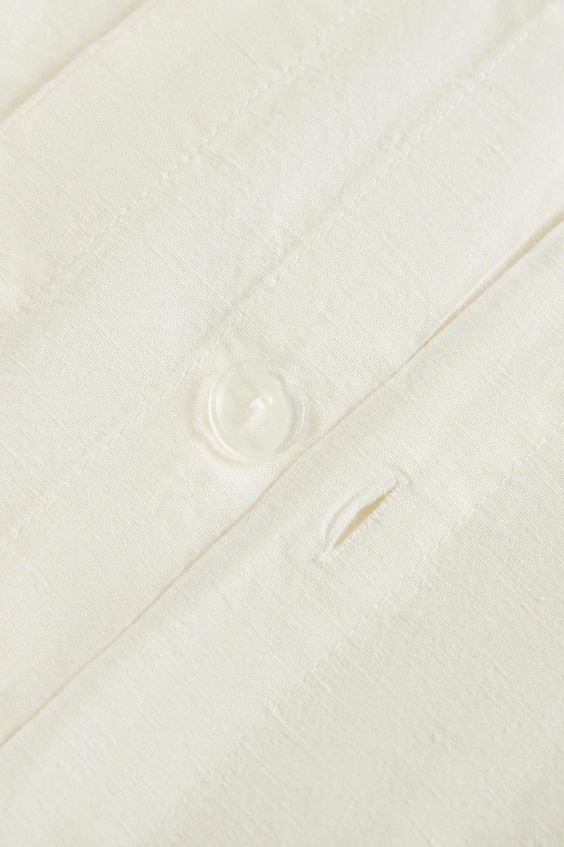 EMBROIDERED DUVET COVER