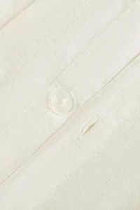 EMBROIDERED DUVET COVER