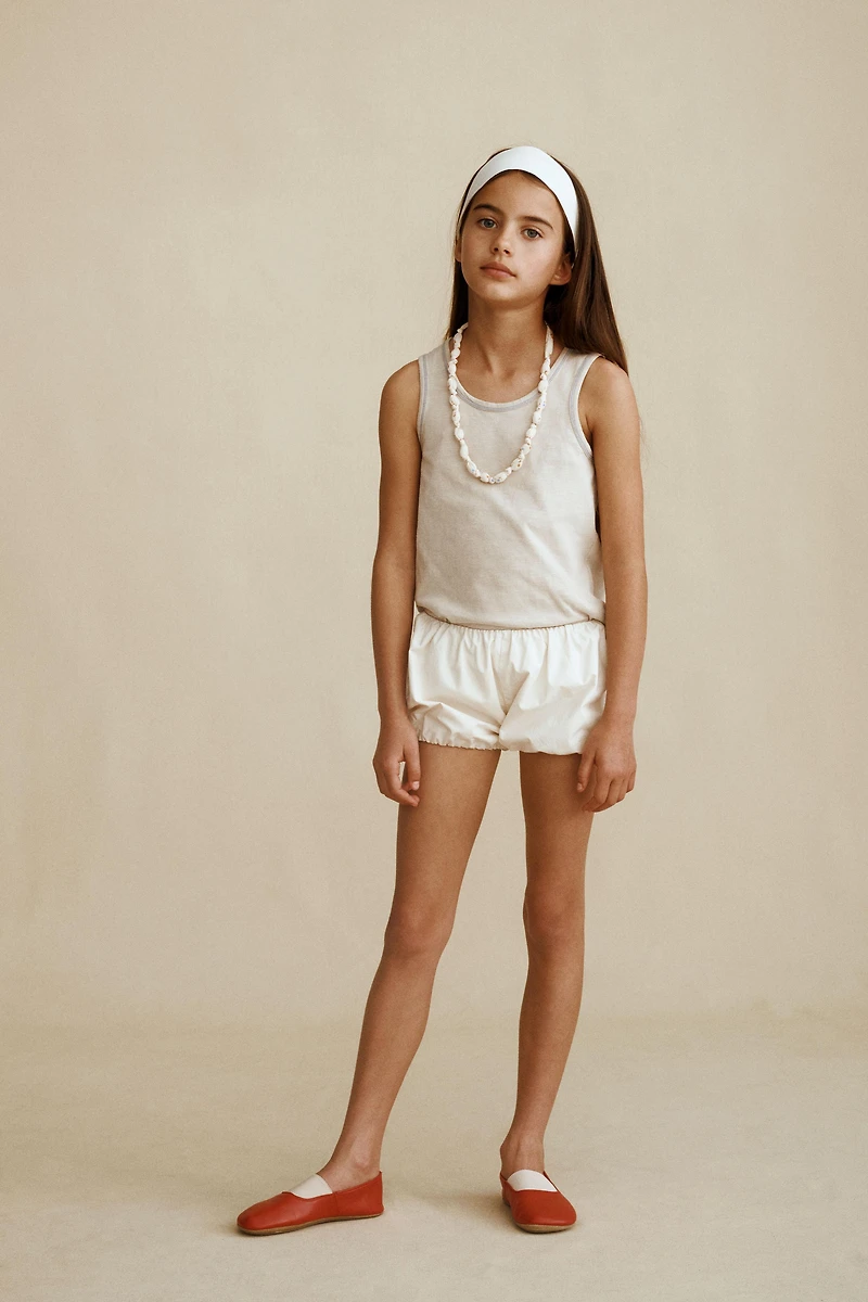 TOPSTITCHED T-SHIRT CREATED BY CARAMEL LONDON X ZARA