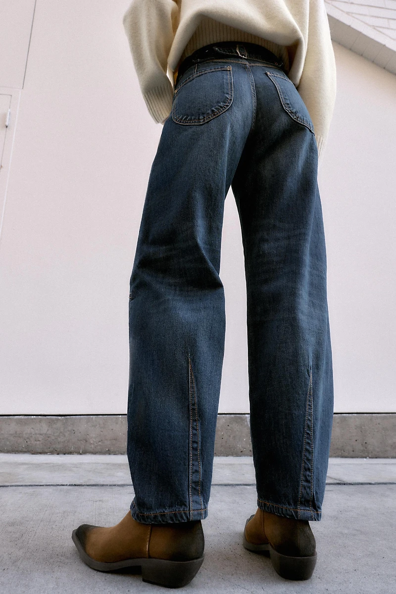 Z1975 MID-RISE BALLOON FIT JEANS