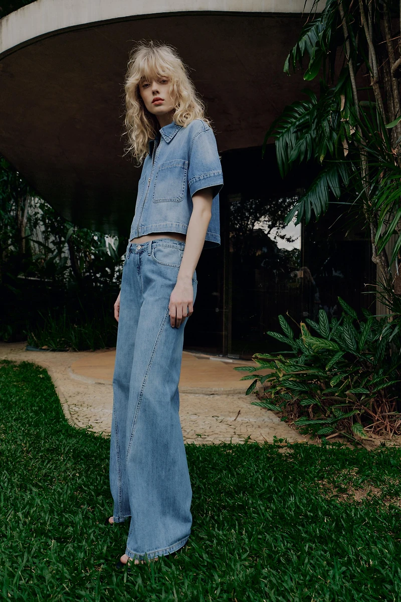 Z1975 SHORT SLEEVE DENIM SHIRT