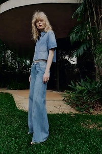 Z1975 SHORT SLEEVE DENIM SHIRT