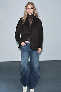 MINIMAL WOOL BLAZER ZW COLLECTION