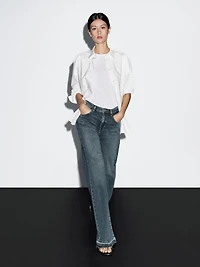 Jean flare mid-rise