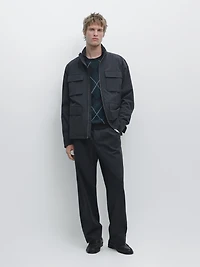 Stretch fabric jacket