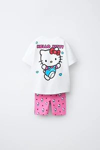 HELLO KITTY © SANRIO TOP AND CYCLING LEGGINGS SET