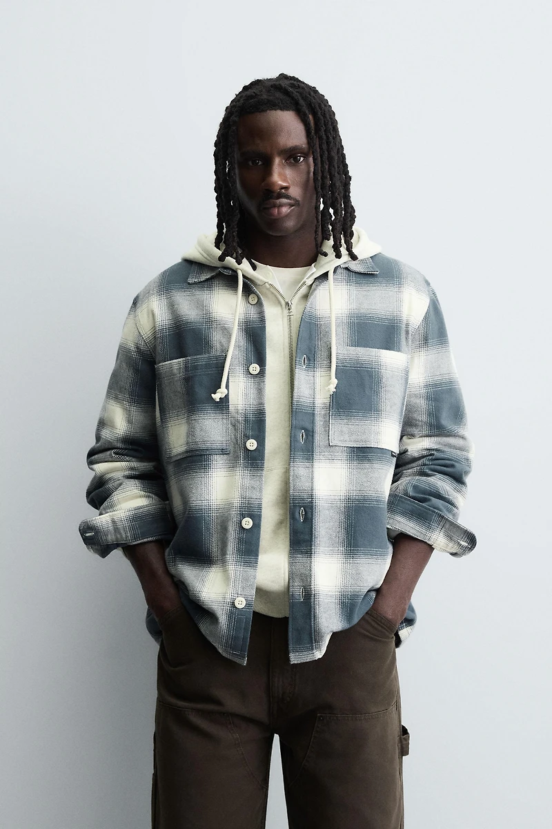 PLAID FLANNEL SHIRT