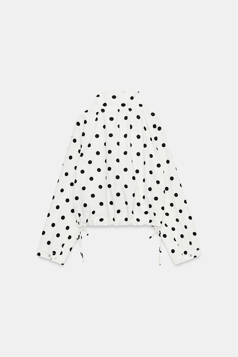 VESTE À POIS