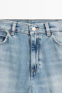 High-waist palazzo jeans
