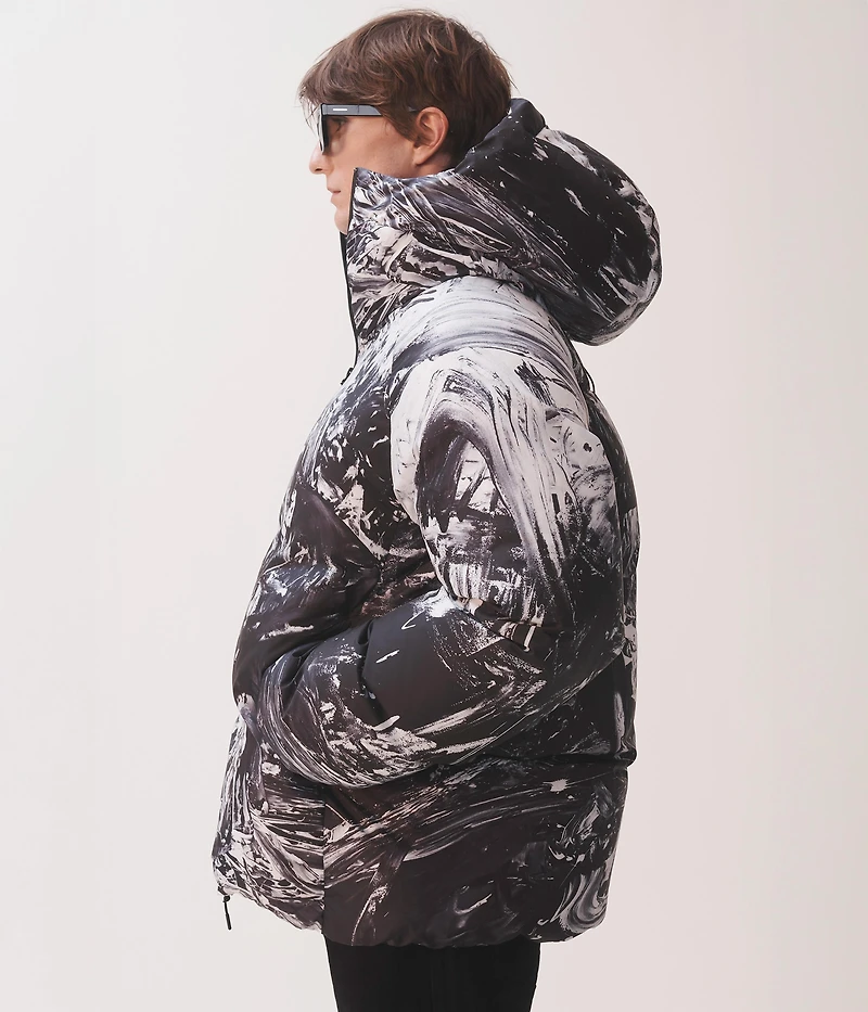 MARIO SORRENTI PRINTED PUFFER