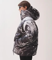 MARIO SORRENTI PRINTED PUFFER