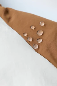 COLOR BLOCK WATER REPELLENT PUFFER JACKET