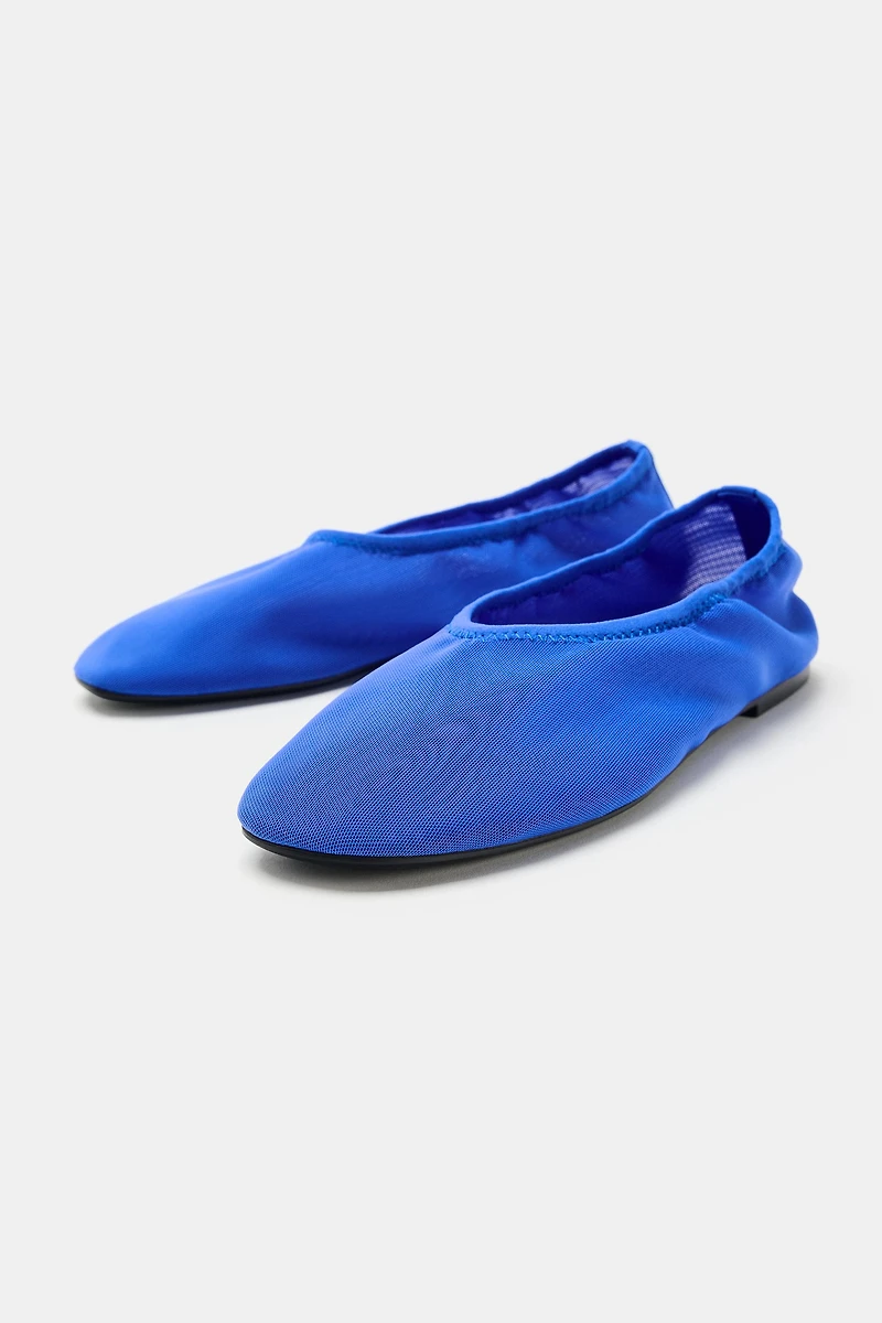 MESH BALLET FLATS