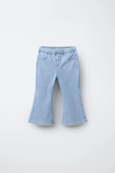 FLARE DENIM LEGGINGS