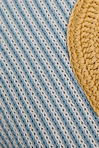 COUSSIN ENFANT BRODERIE LETTRE Y