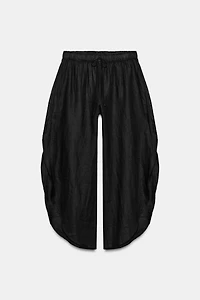 ZW COLLECTION VENTED LINEN PANTS