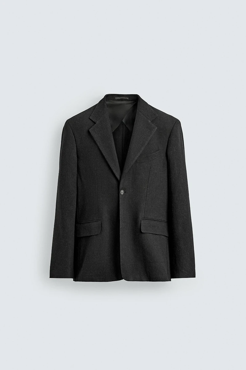 VISCOSE - HEMP SUIT JACKET