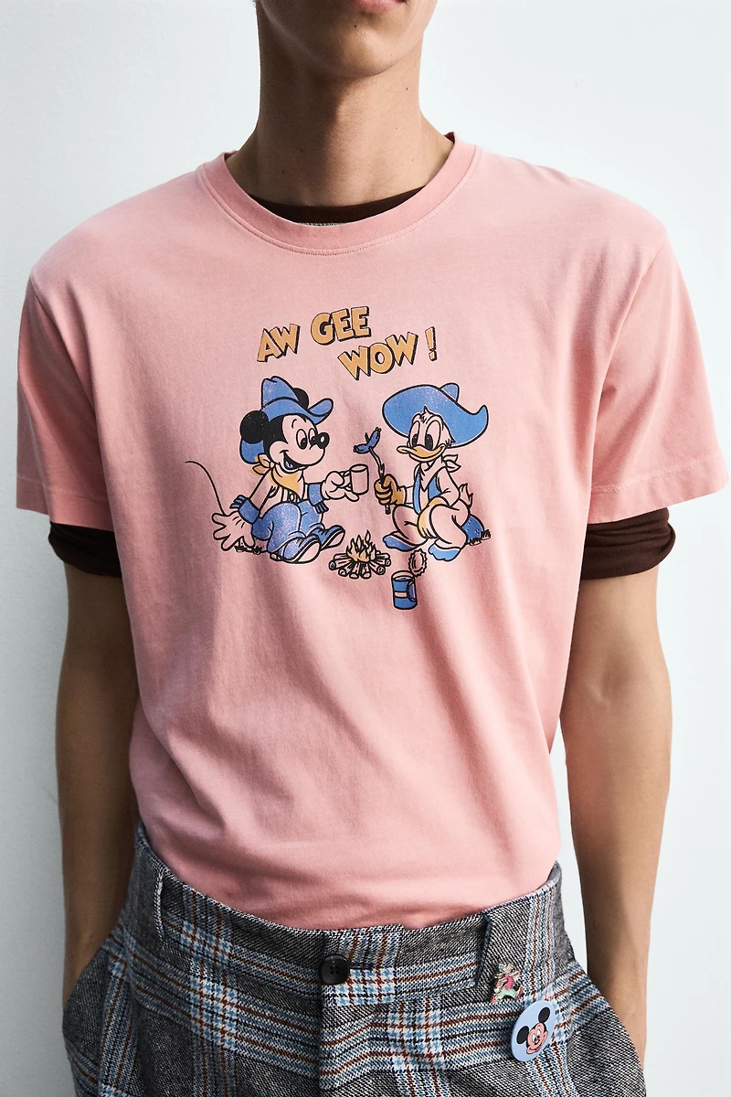 T-SHIRT MICKEY + DONALD HARRY LAMBERT FOR ZARA X DISNEY