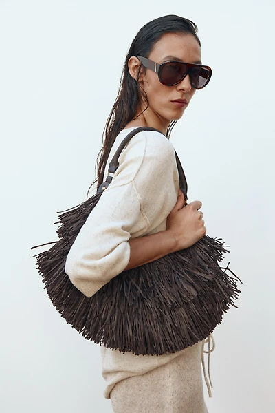 FRINGE TOTE BAG