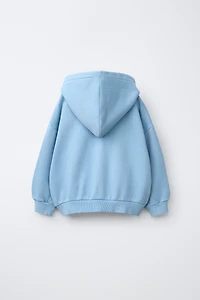 SWEAT ZIPPÉ LOGO BRODÉ