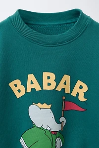 BABAR ™ PRINT SWEATSHIRT