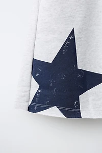 STAR PRINT SHORTS