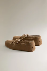 WARM LEATHER MOCCASINS