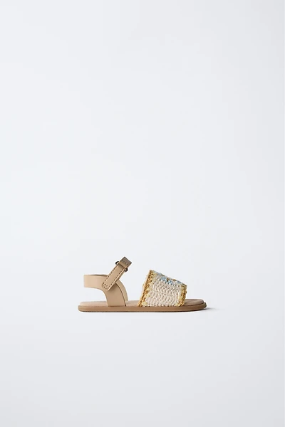 BAREFOOT CROCHETED SANDALS