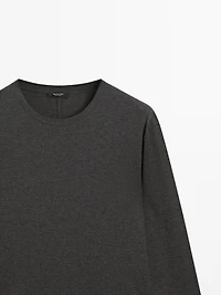 100% cotton long sleeve T-shirt