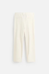 TEXTURED CHINO PANTS