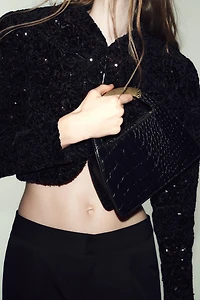 CITY BAG WITH METAL HANDLE