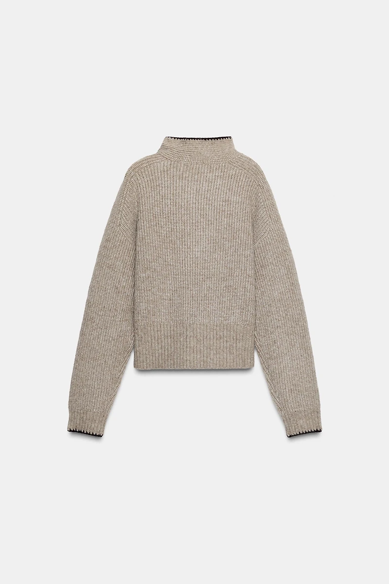 BOW KNIT JUMPER