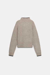 BOW KNIT JUMPER