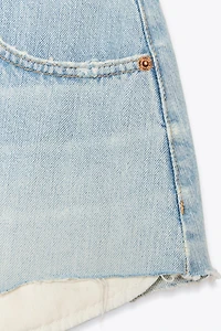 SHORT MINI EN JEAN TRF TAILLE MI-HAUTE