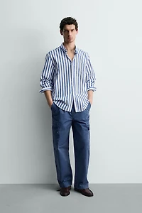 REGULAR FIT STRIPED SHIRT