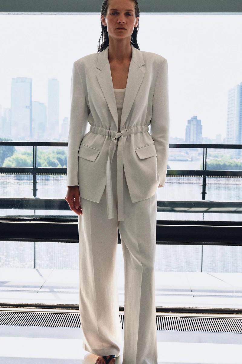 ZW COLLECTION SATIN BLAZER