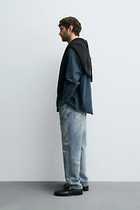 WASHED DENIM SHIRT