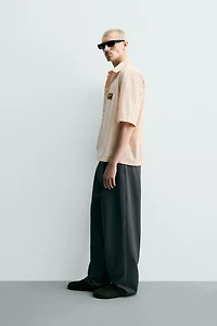 CHEMISE BOXY FIT À RAYURES