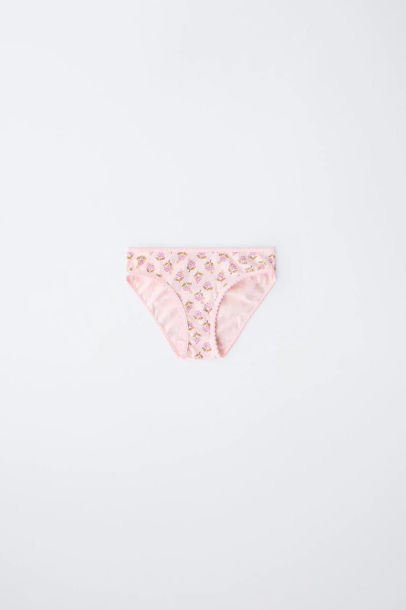 2-6 YEARS/ THREE-PACK OF BOHO BRIEFS