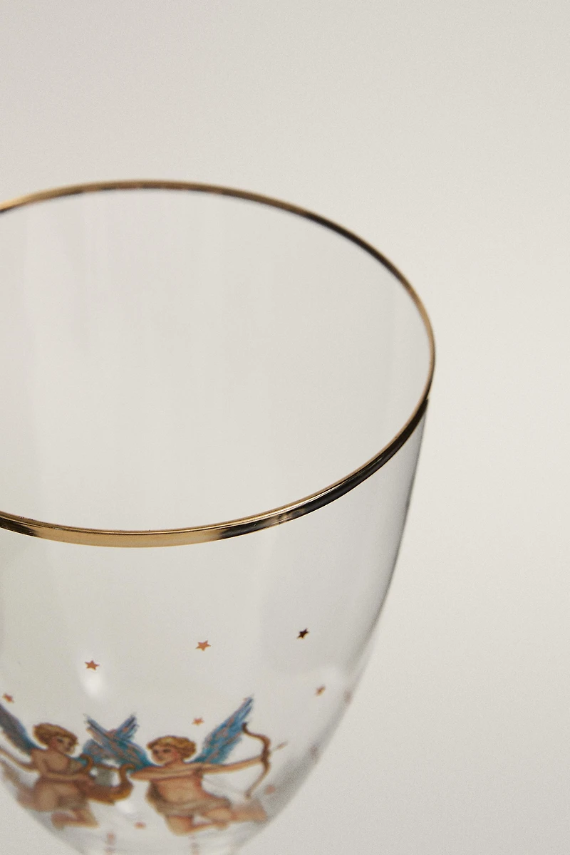 GEMINI ZODIAC GLASS | MARISA BERENSON