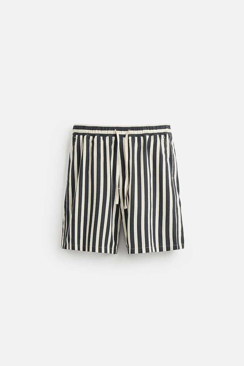 JACQUARD TEXTURED SHORTS