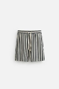 JACQUARD TEXTURED SHORTS