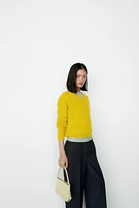 Pantalon droit fluide