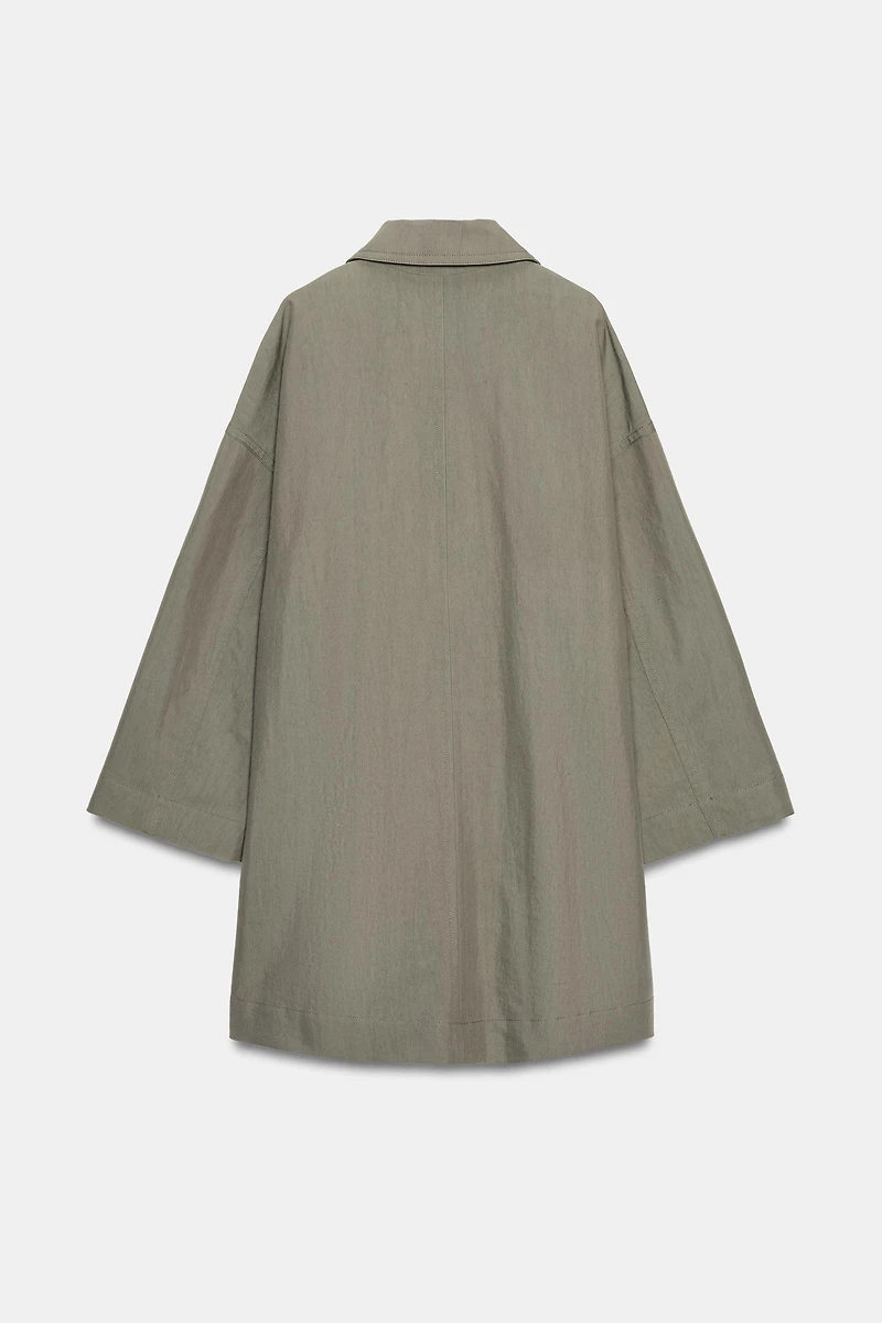 ZW COLLECTION OVERSIZED TRENCH