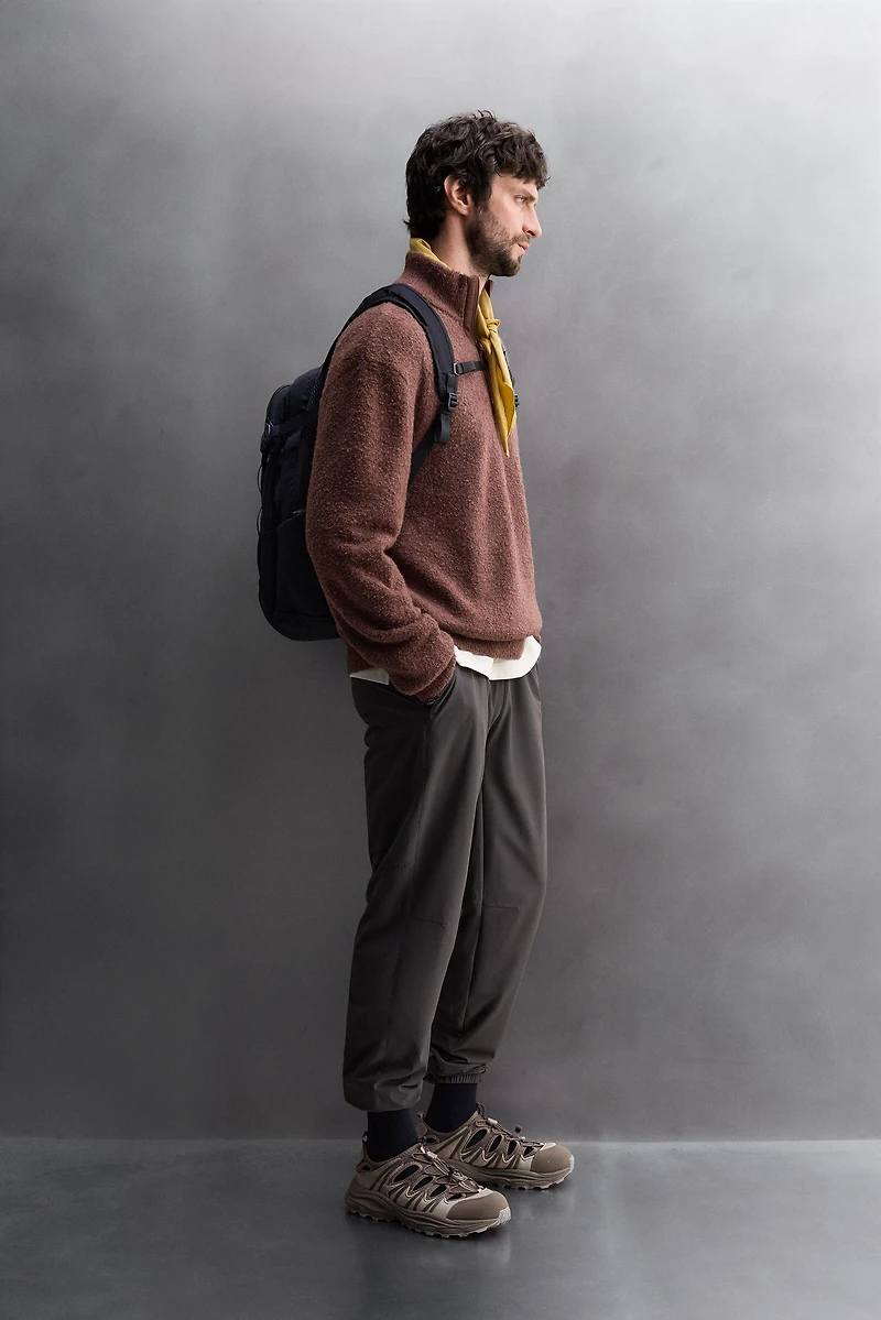 COMBINED QUARTER-ZIP JUMPER