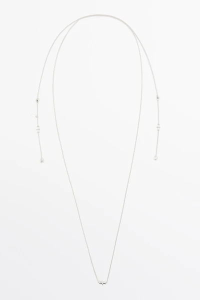 Multiposition piece necklace